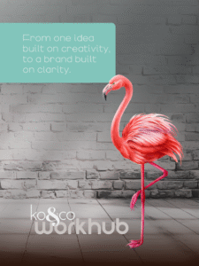 The idea that started as Kendra Creative grew into ko&co studio (formerly workhub) — a studio where creativity meets clarity, and brand strategy meets belonging.
