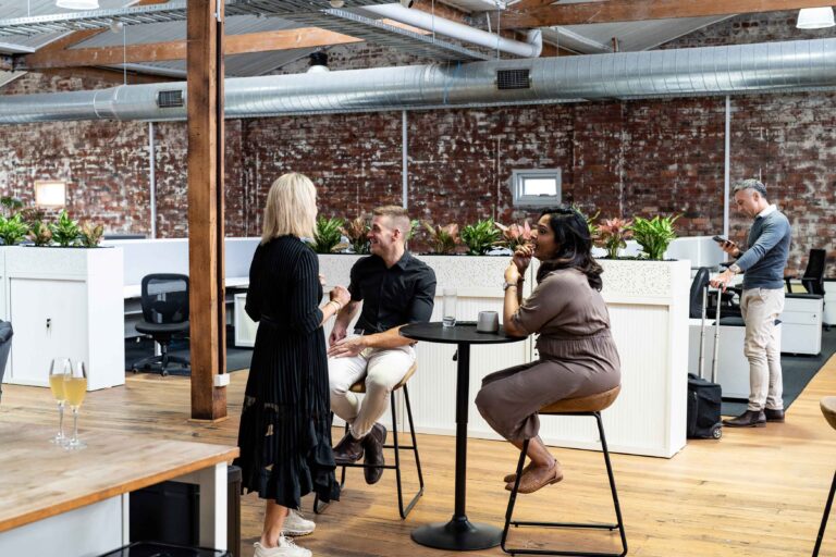 Kendra and clients of ko&co brand strategy & design